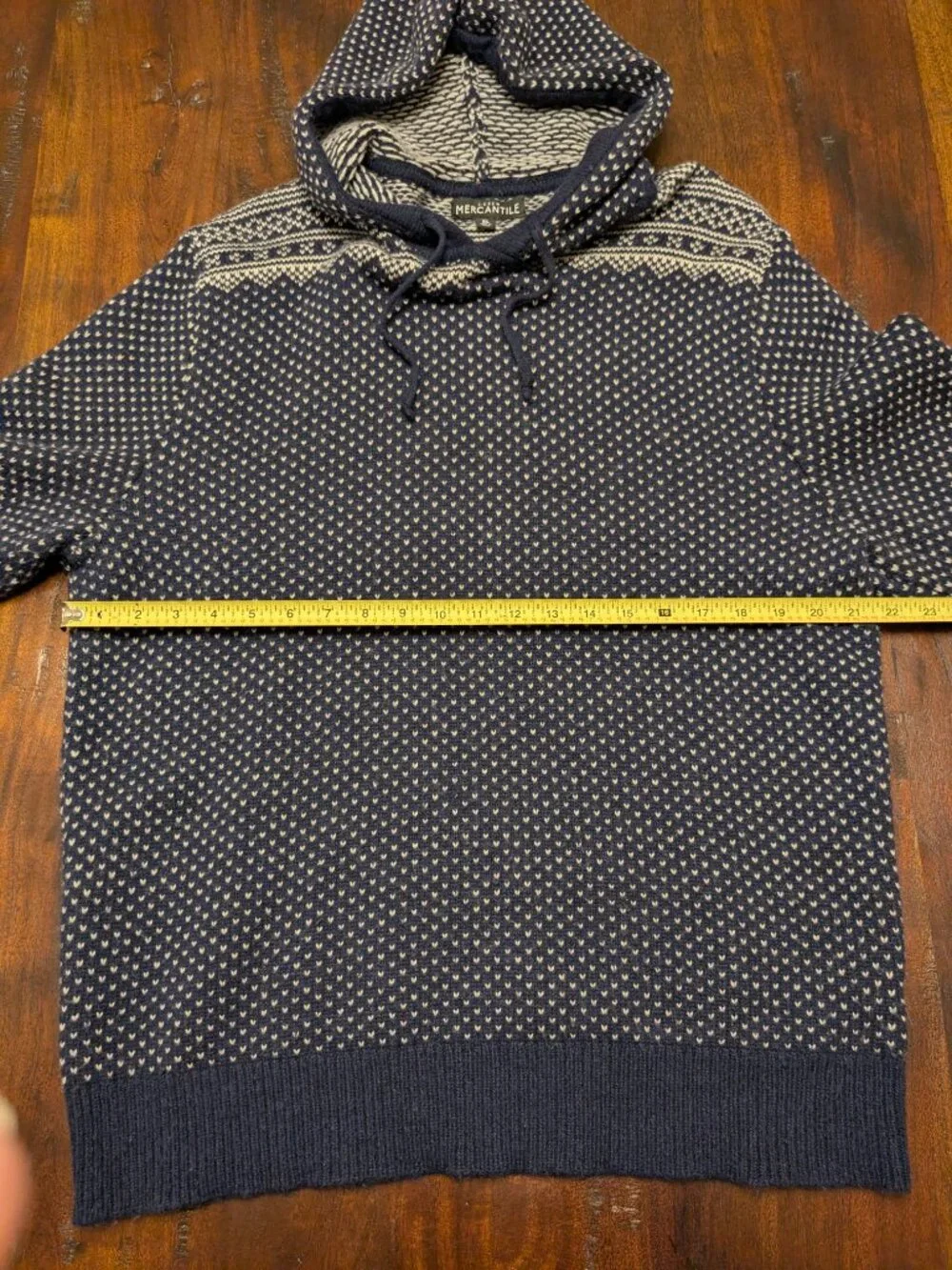 J.Crew Mercantile Lamb's Wool Blend Hooded Sweater XL